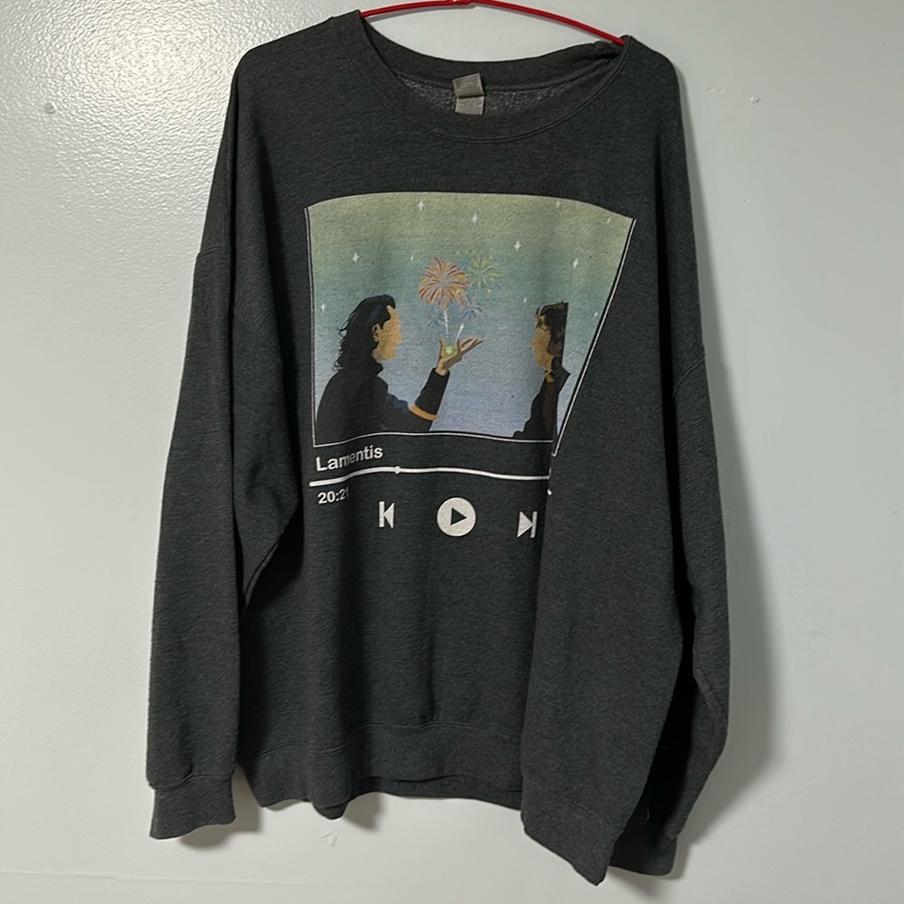Disney sweatshirt, Loki themed, brand new, not used. Large size